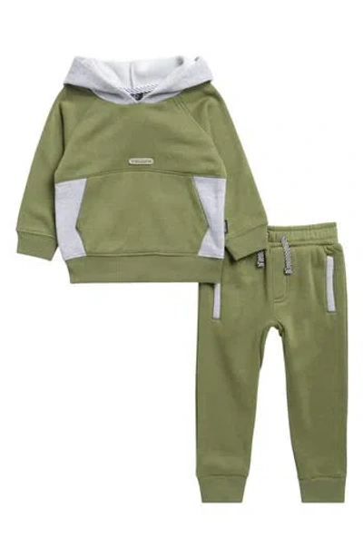 VOLCOM VOLCOM KIDS' FLEECE HOODIE & JOGGERS SET