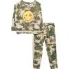 Volcom Kids' French Terry Graphic Pullover & Joggers Set In Green