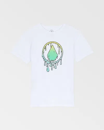 Volcom Kids' Glustone Short Sleeve Tee In Brown