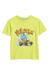 Volcom Kids' Hot Rodder Graphic T-shirt In Green