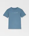 Volcom Kids' Longosnake Tee In Blue