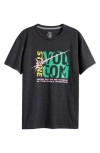 Volcom Kids' Outta Nowhere Logo Graphic T-shirt In Black