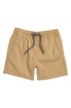 Volcom Kids' Rambler Shorts In Brown