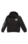 Volcom Kids' Stone Stacker Fleece Hoodie In Black
