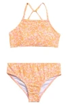 Volcom Kids' Three-piece Swimsuit In Multi