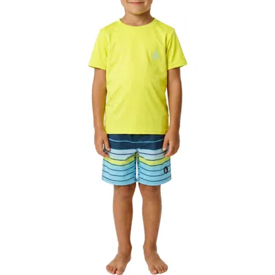 Volcom Kids' Two Piece Swimsuit In Multi