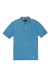 Volcom Kids' Wowzer Polo In Blue Drift