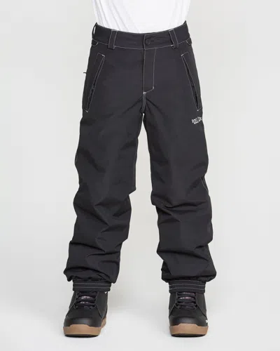 Volcom Kids' Youth Chaos Insulated Pants In Black