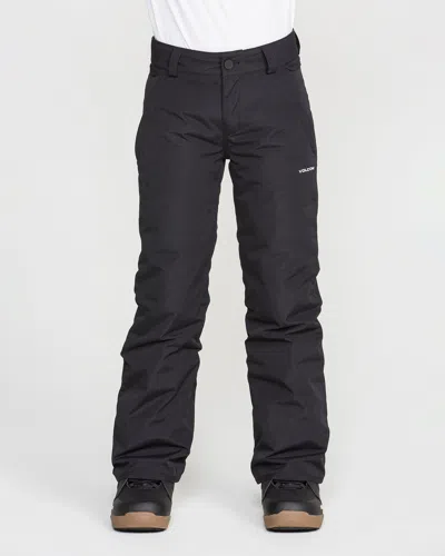 Volcom Kids' Youth Freakin Chino Insulated Pants In Black