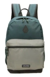 Volcom Launch Backpack In Dark Green