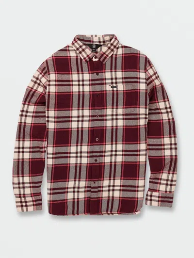 Volcom Leland Long Sleeve Flannel - Port In Multi