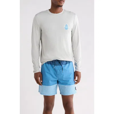 Volcom Long Sleeve Rashguard & Board Shorts Set