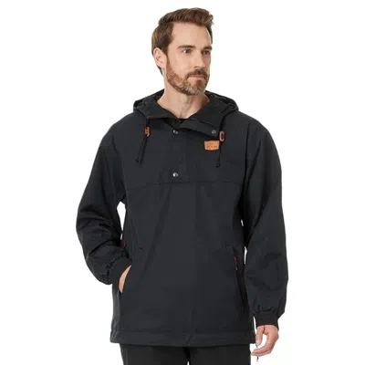 Volcom Longo 20k Ski Jacket Men's Black Waterproof Hooded Side-zip Gbo751