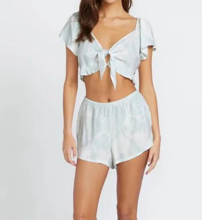Volcom Luwow Top In Chlorine In Multi