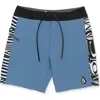 Volcom Marker Mod 20 Swim Trunks In Blueberry