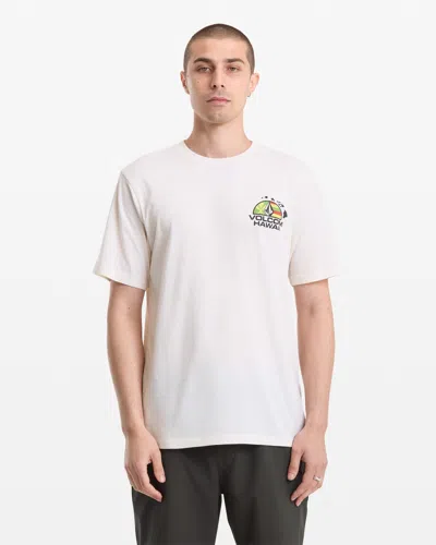 Volcom Men's Allegiance Short Sleeve Tee In White