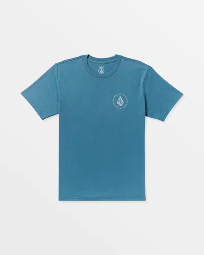 Volcom Men's Almeida Short Sleeve Tee In Blue