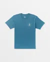 Volcom Men's Almeida Short Sleeve Tee In Blue