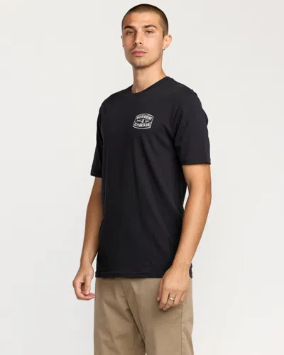 Volcom Men's Aloha Never Dies Fill Short Sleeve Tee In Black