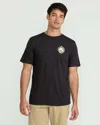 Volcom Men's Arched Short Sleeve Tee In Black