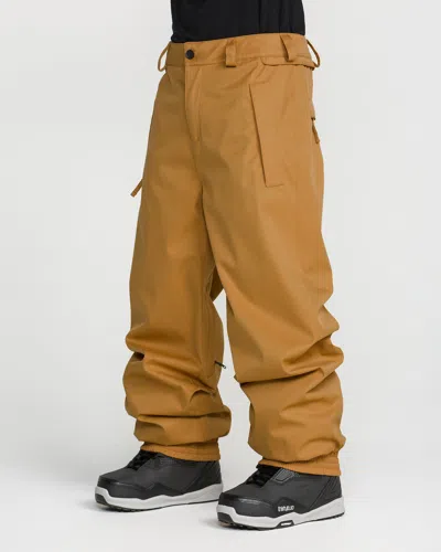 Volcom Men's Arthur 20k Pants In Brown