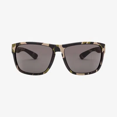 Volcom Men's Baloney Sunglasses In Matte Camo Grey Non Polar In White