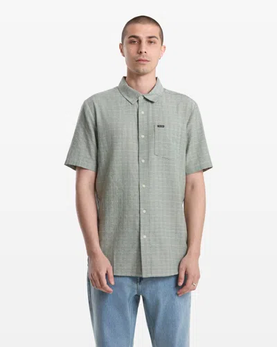 Volcom Men's Bankstone Ii Short Sleeve In Green
