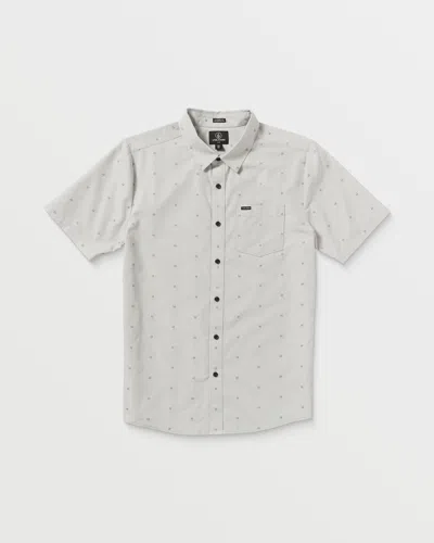 Volcom Men's Bankstone Short Sleeve In Gray