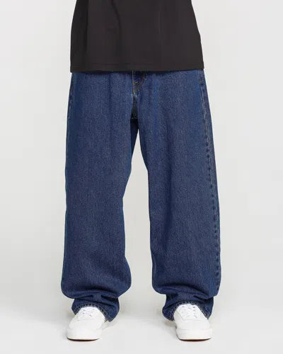 Volcom Men's Billow Denim Pants In Blue