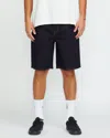 Volcom Men's Billow Denim Shorts In Black
