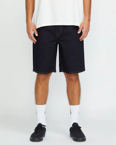 Volcom Men's Billow Denim Shorts In Black