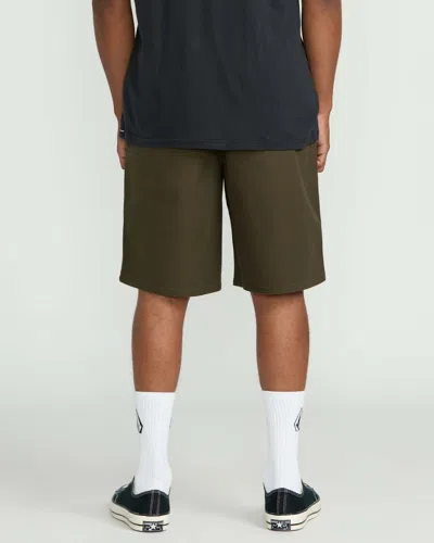 Volcom Men's Billow Shorts 22" In Green