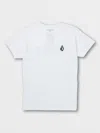 Volcom Men's Blaquedout Short Sleeve Tee In White
