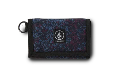 Volcom Men's Box Stone Wallet In Purple