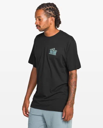 Volcom Men's Breathe Deep Short Sleeve Tee In Black