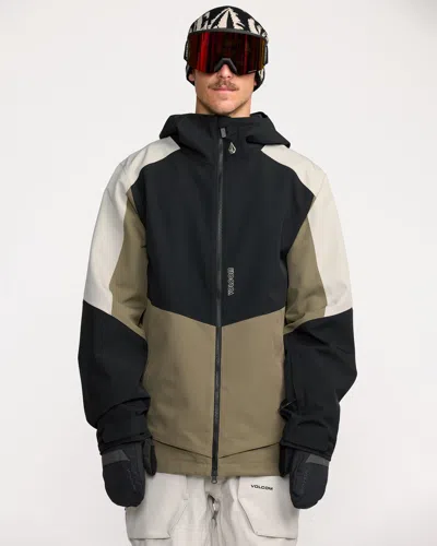 Volcom Men's Brighton Full Zip Jacket In Black