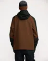 Volcom Men's Brighton Full Zip Jacket In Brown