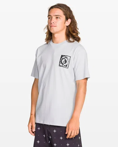 Volcom Men's Burner Short Sleeve Tee In White