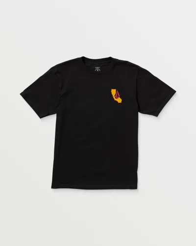 Volcom Men's Ca Dreaming Short Sleeve Tee In Black