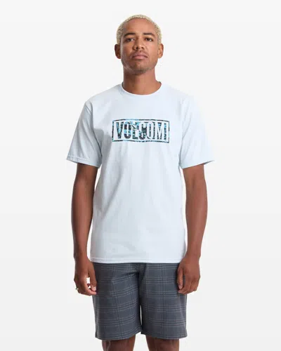 Volcom Men's Chaotic Short Sleeve Tee In Blue