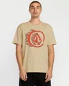 Volcom Men's Circle Stone Short Sleeve Tee In Multi