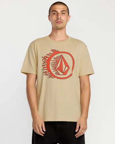 Volcom Men's Circle Stone Short Sleeve Tee In Multi