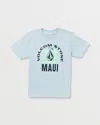 Volcom Men's Claimed Maui Short Sleeve Tee In Blue