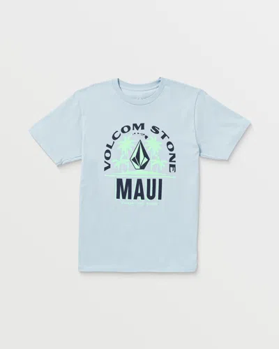 Volcom Men's Claimed Maui Short Sleeve Tee In Blue