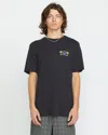 Volcom Men's Cosmic Root Short Sleeve Tee In Black