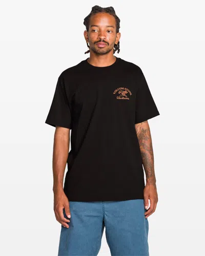Volcom Men's Crosscut Workwear Short Sleeve Tee In Black