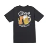 Volcom Men's Curious Cat Short Sleeve Tee In Black