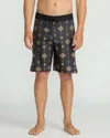 Volcom Men's Desert Dobby Stoney 19" Trunks In Multi