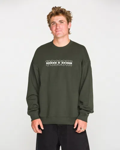 Volcom Men's Dirty Work Crew In Green