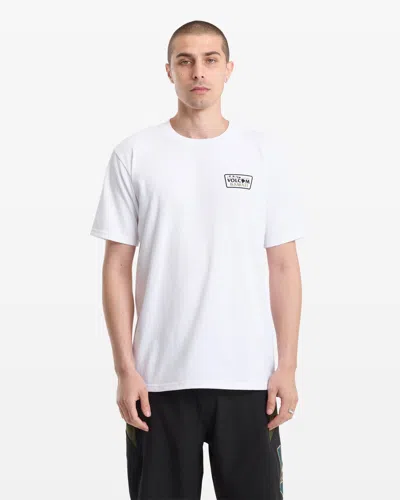 Volcom Men's Dispatch Short Sleeve Tee In White
